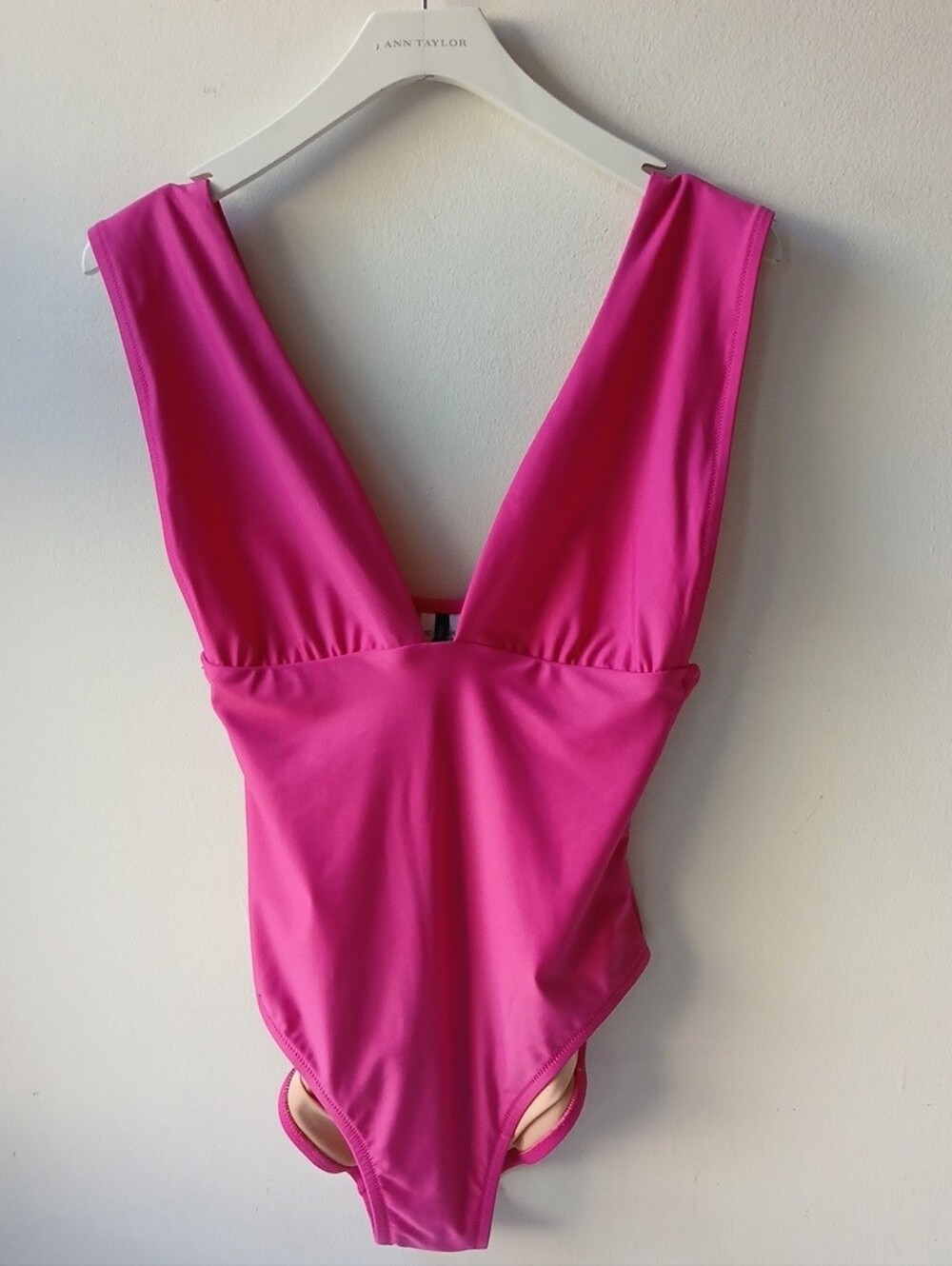 J. Crew V Neck One Piece Swimsuit Women's 6